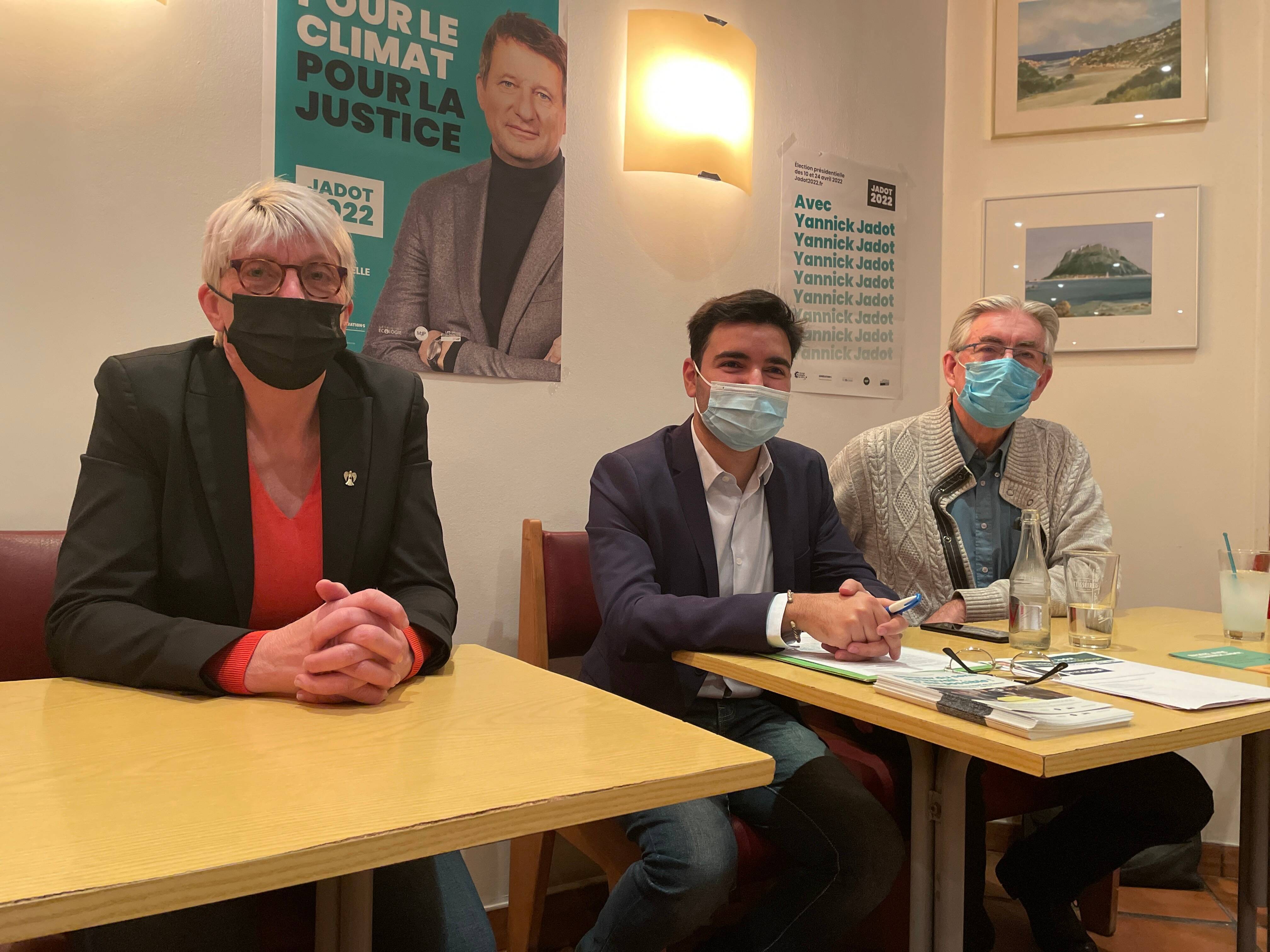 Comité de soutien à Nice: une seule nuance de Verts derrière Yannick Jadot pour la présidentielle