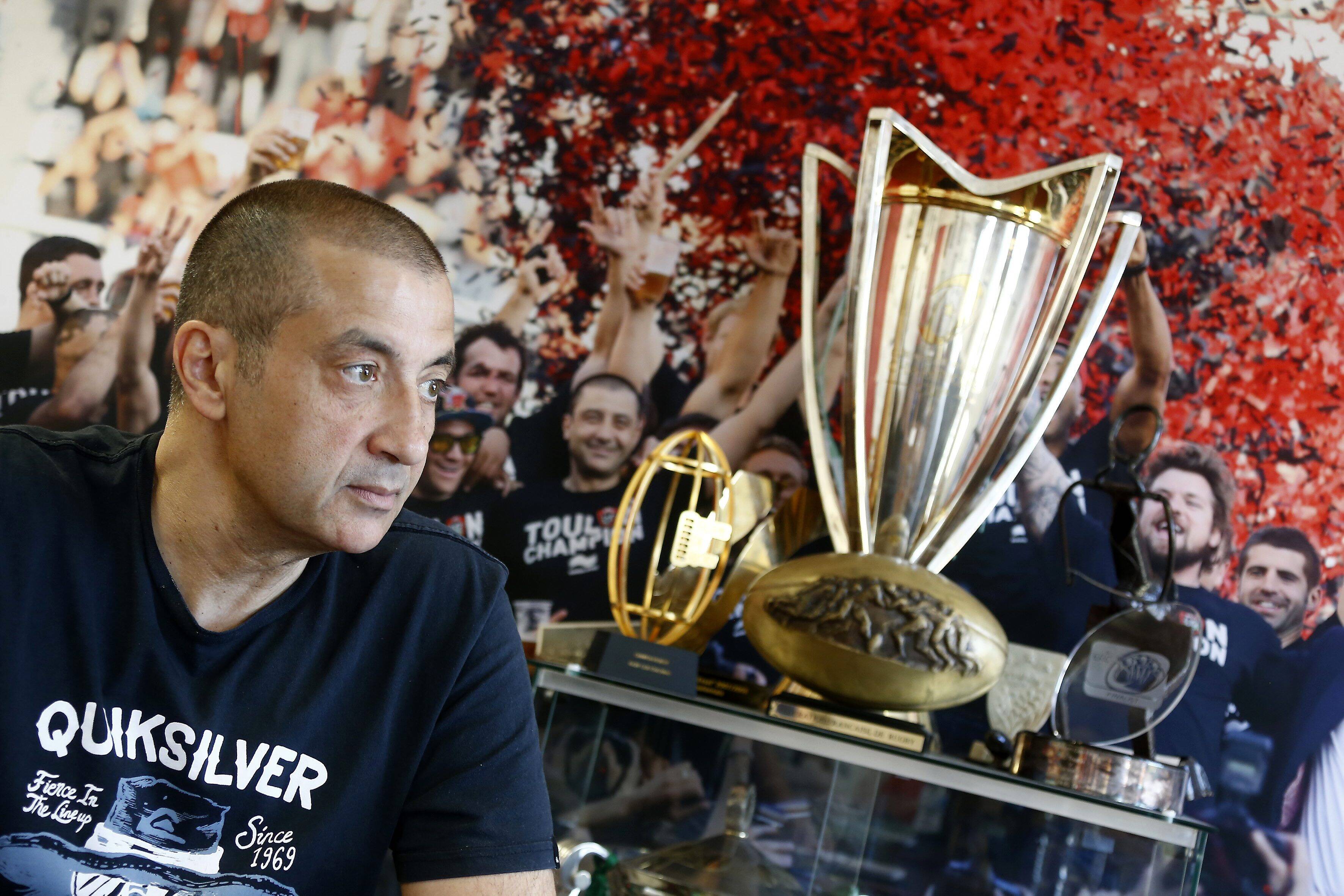 "Au complet, ils peuvent gagner partout": Mourad Boudjellal garde toujours un oeil sur la saison du RCT