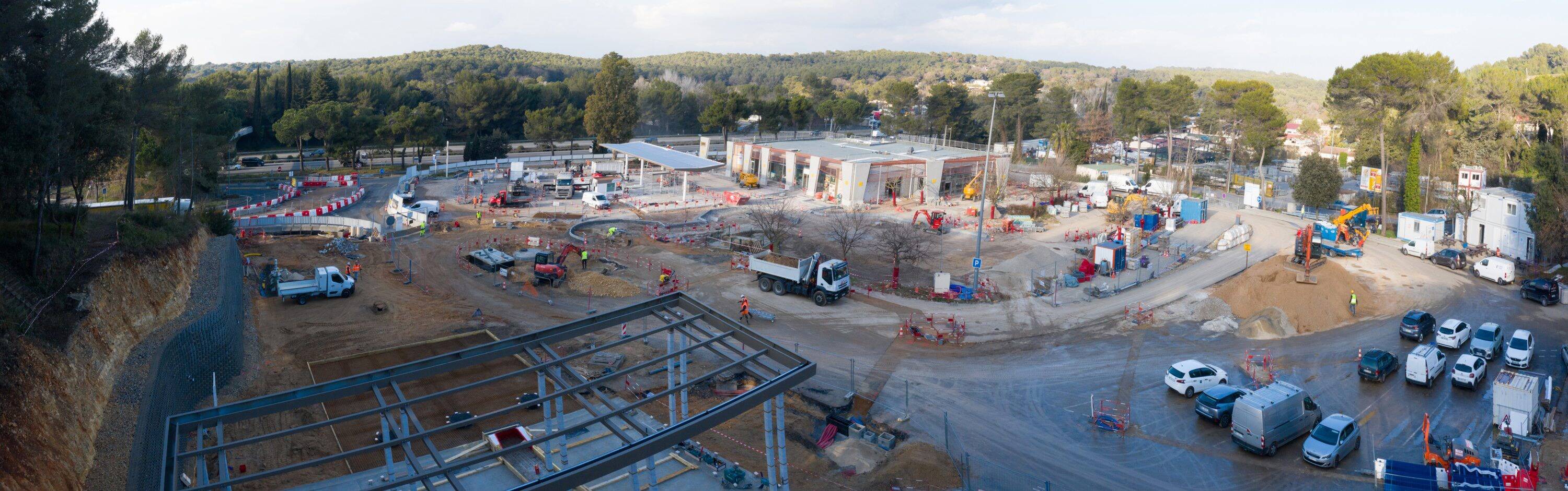 Elle reçoit 50.000 véhicules par jour, 5 choses à savoir sur la rénovation de l'une des plus grandes aires de repos de l'A8 sur la Côte d'Azur