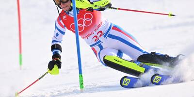 Jeux Olympiques: Nastasia Noens 24e de la première manche du slalom