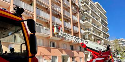Après un dégagement de fumée dans un appartement d'Antibes, les pompiers cherchent la source d'un possible feu