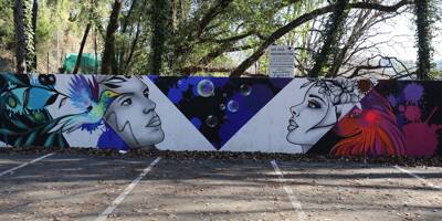 Trois oeuvres de street art se cachent dans Gattières, on vous emmène les découvrir