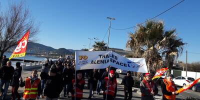 Thalès à Antibes et Cannes: de nouveaux blocages jeudi pour 