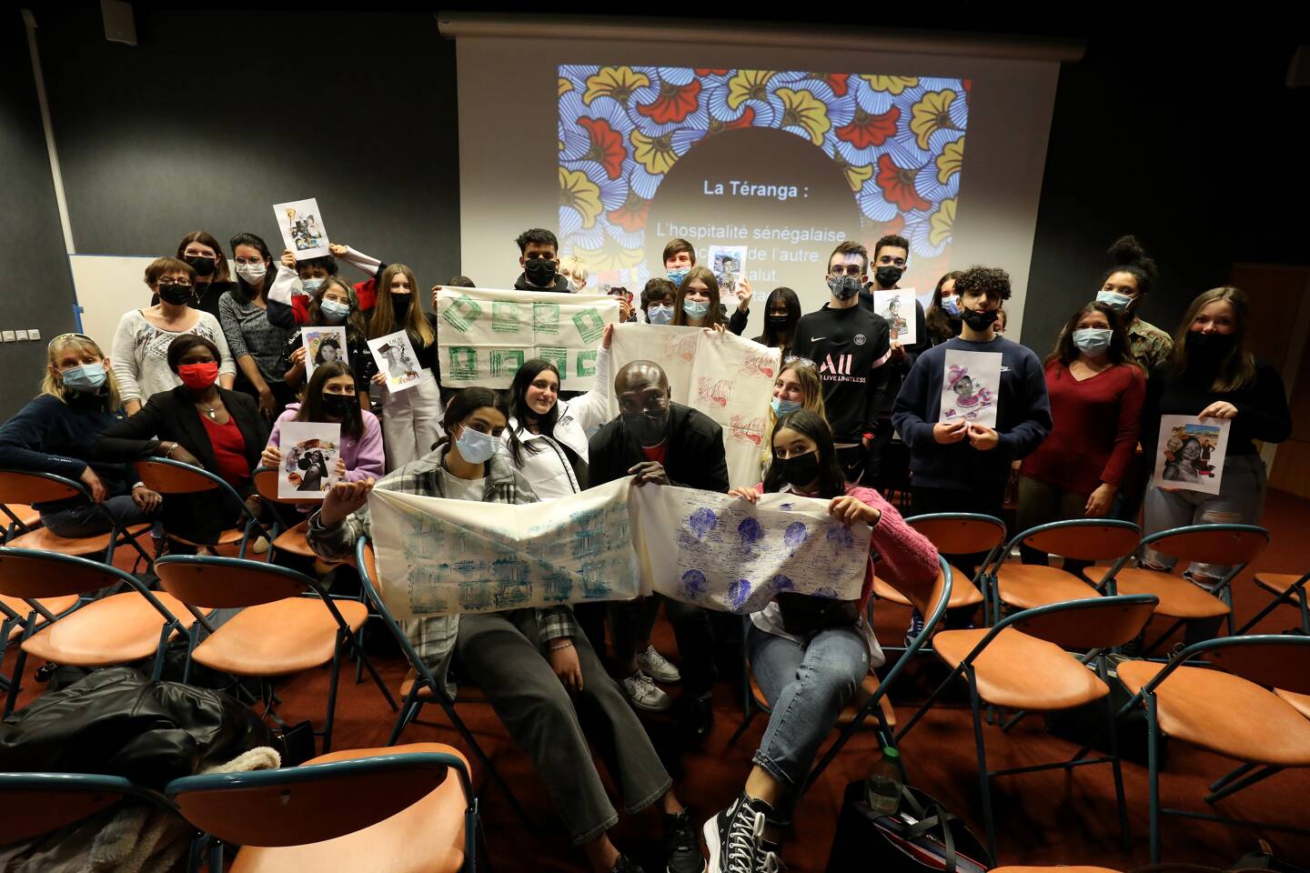 Clap de fin pour le projet Teranga au lycée SaintExupéry de SaintRaphaël VarMatin Clap de fin pour le projet Teranga au lycée SaintExupéry de SaintRaphaël VarMatin