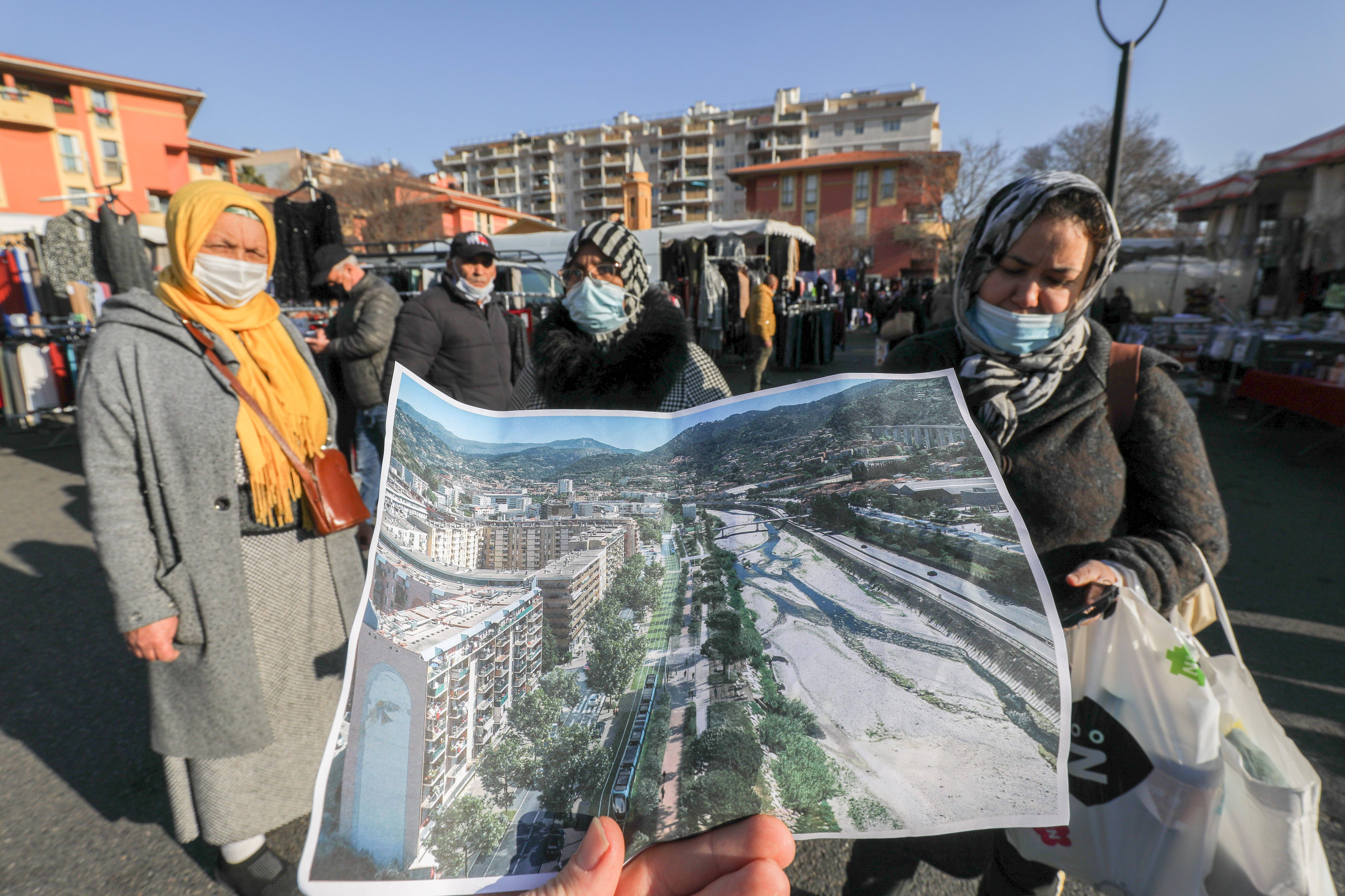"C'est important pour nous mais aussi pour le Paillon", les habitants de l'Ariane (enfin) satisfaits de la future ligne 5 du tram