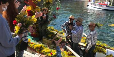 4 photos qui montrent que les fleurs et la fête étaient de retour, ce vendredi, dans la rade de Villefranche-sur-Mer