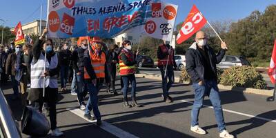 Thales Alenia Space: l'intersyndicale poursuit sa mobilisation pour les salaires