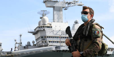 Le port militaire de Toulon les yeux braqués vers la guerre en Ukraine