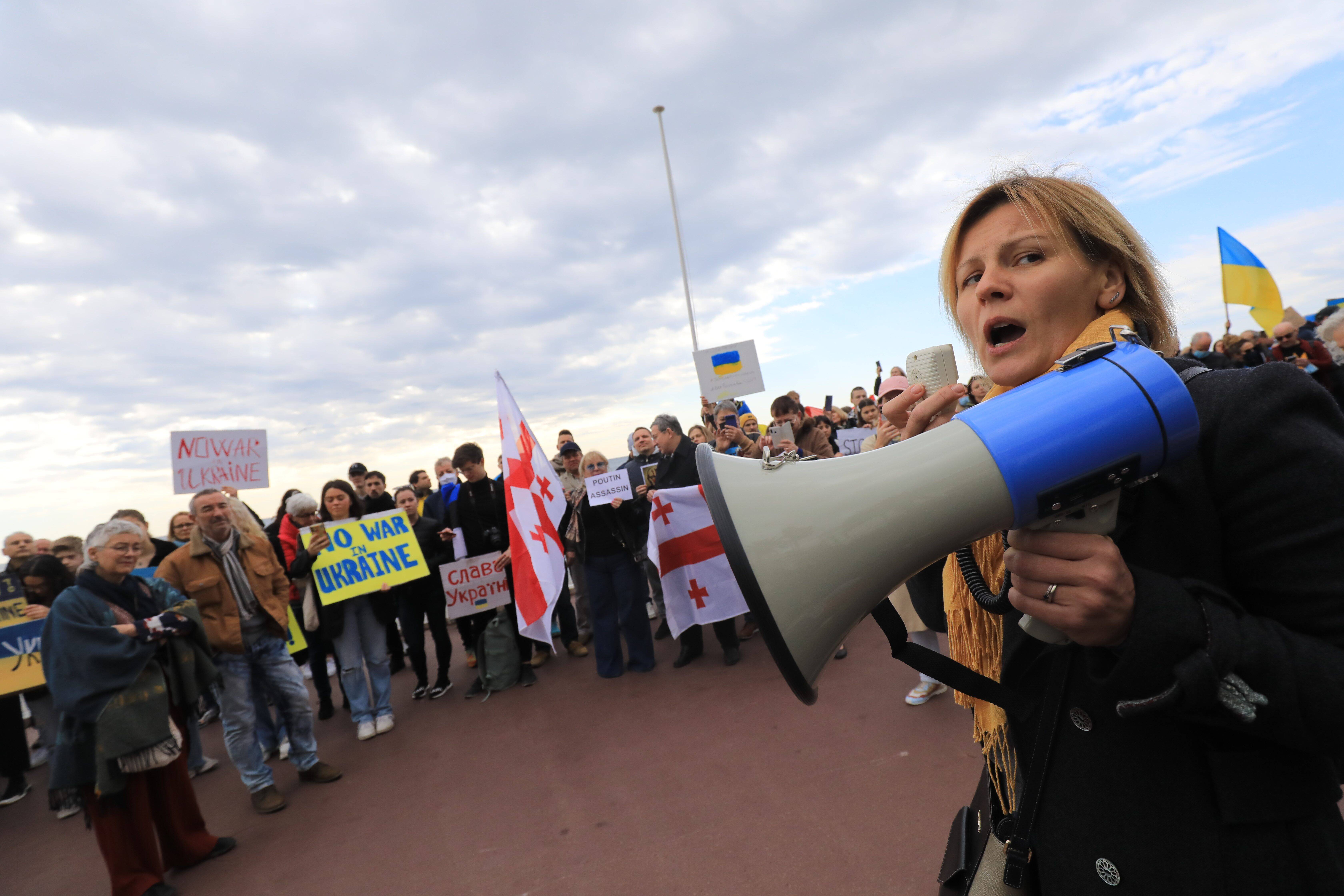 "Ça fait chaud au coeur": l'appel à la solidarité des Ukrainiens de la Côte d'Azur
