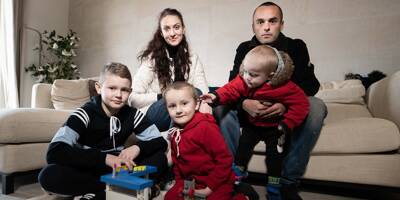 Cette famille ukrainienne a trouvé refuge dans une villa varoise dont le propriétaire est d'origine... russe