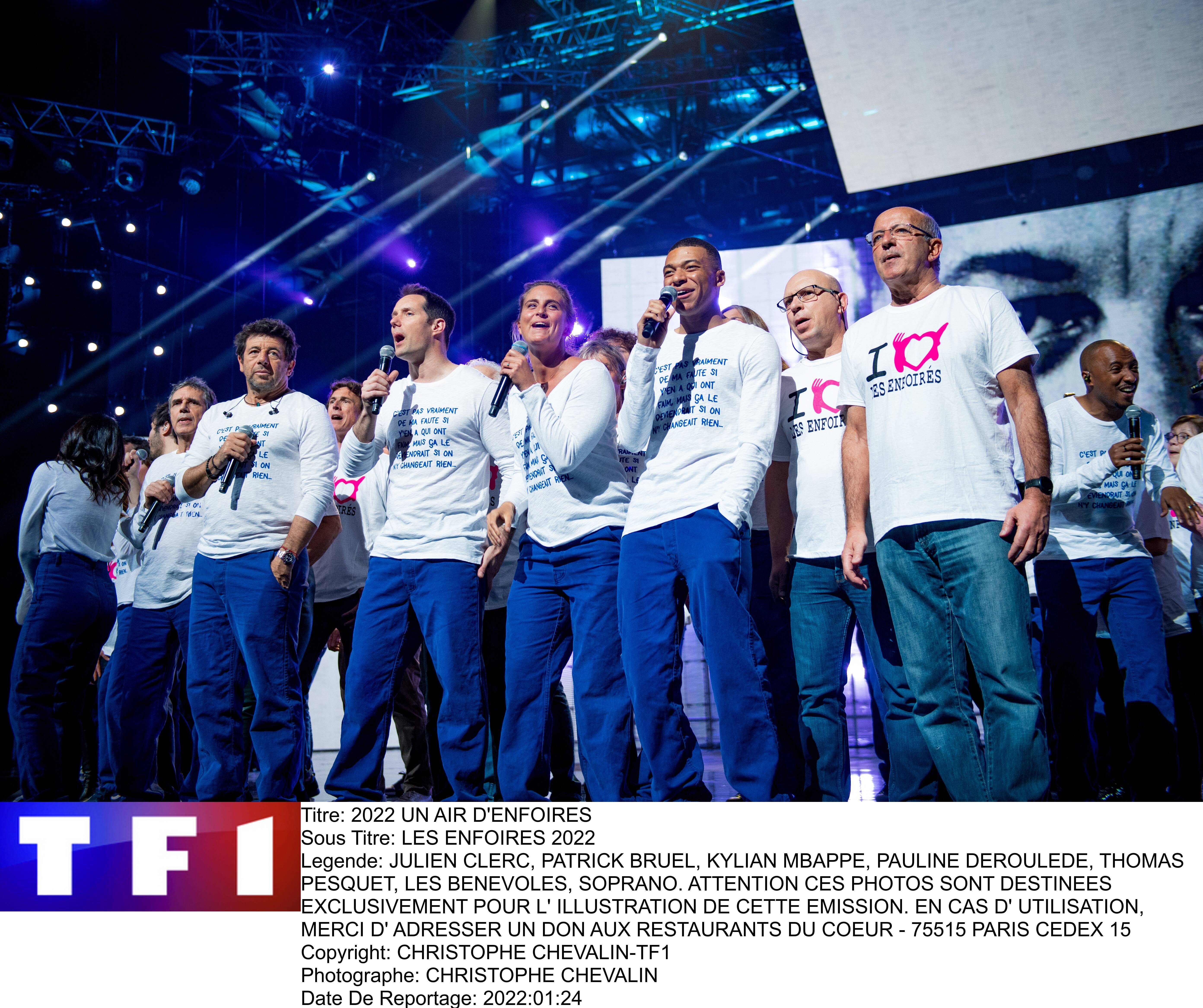 Avec Thomas Pesquet et Kylian Mbappé, le concert des Enfoirés revient pour une soirée incroyable sur TF1