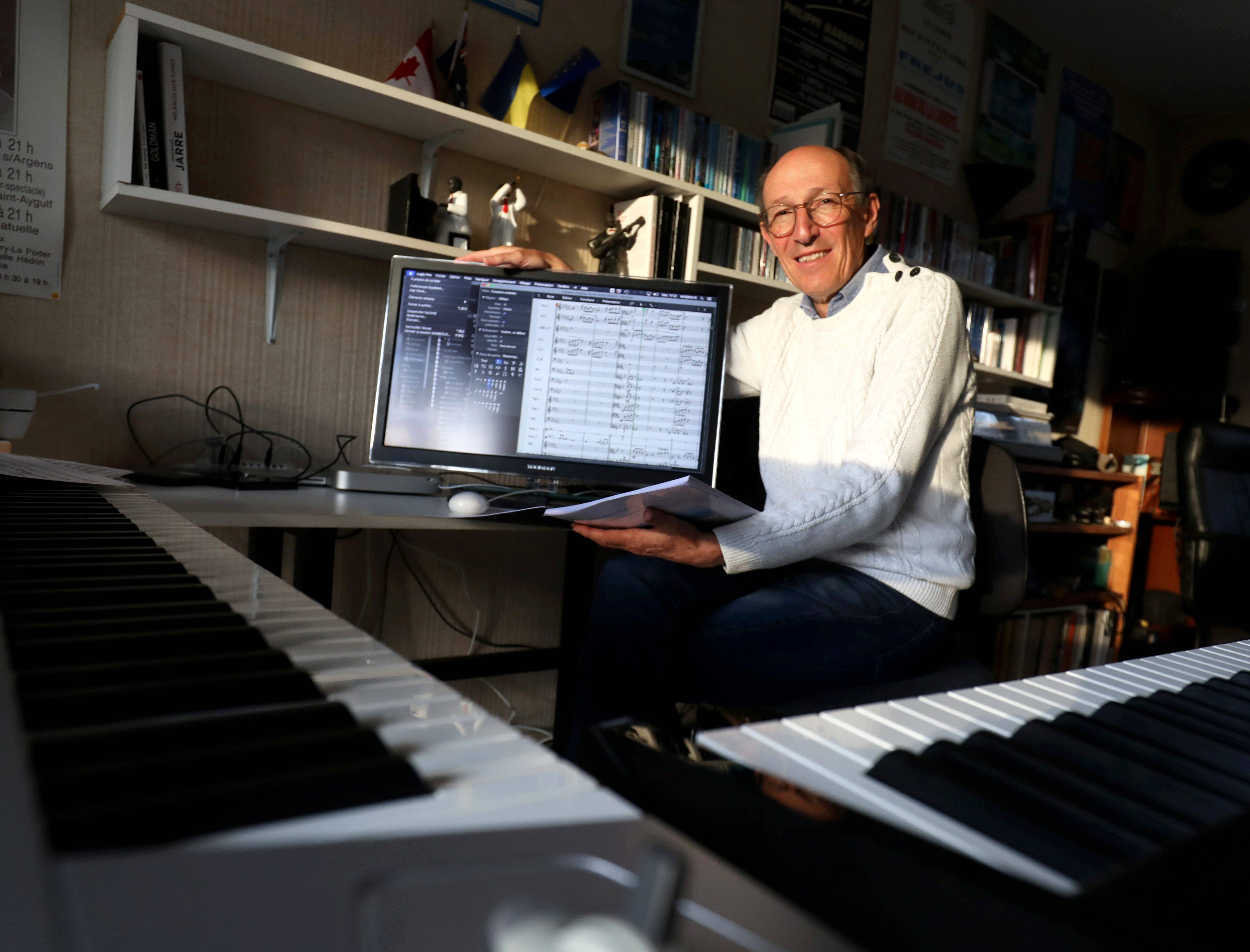 Qualifié pour la finale d'un grand concours, le compositeur Philippe Mabboux a besoin du soutien des Est-Varois