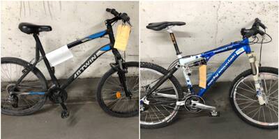 Deux vélos volés retrouvés à Toulon: la police recherche les victimes