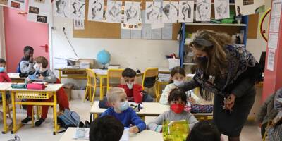 Premiers jours d'école pour Andreï, 7 ans, et Valerie, 4 ans, réfugiés ukrainiens à Nice