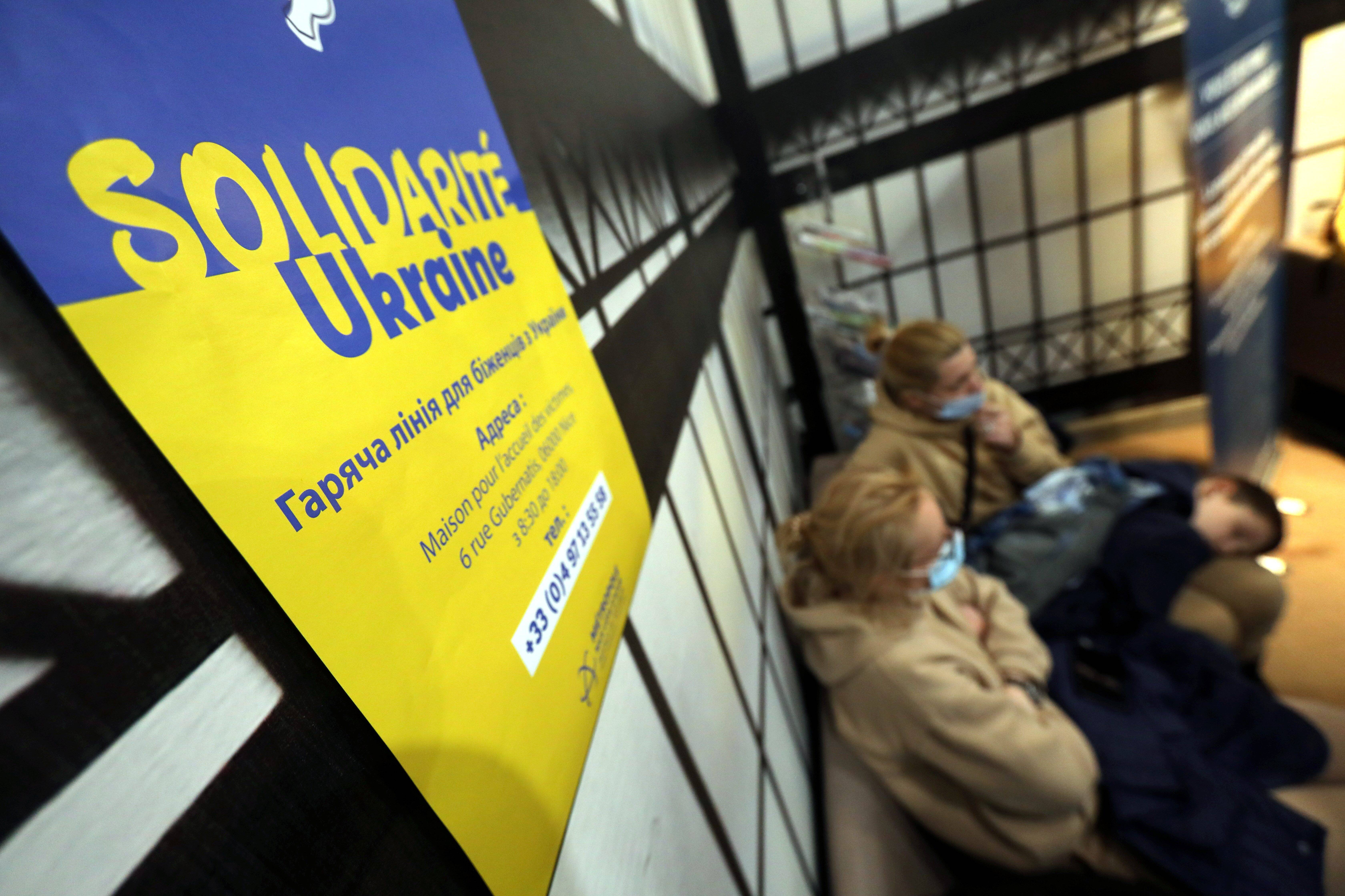 Réfugiés ukrainiens: la Maison pour l'accueil des victimes ouvre ses portes le week-end à Nice