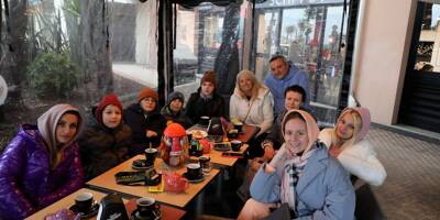 L'élan de solidarité pour deux familles ukrainiennes à Menton