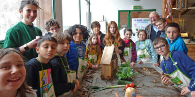 Jardinage, tri, compost: les enfants de Saint-Martin-Vésubie sont des jardiniers en herbe