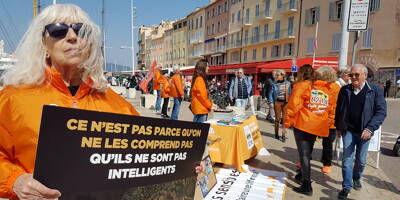 5 raisons de ne plus manger de poisson selon l'association L214 qui a manifesté à Saint-Tropez