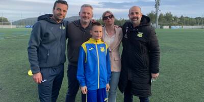 Espoir du Dynamo de Kiev, ce jeune Ukrainien a intégré le club de foot de La Cadière