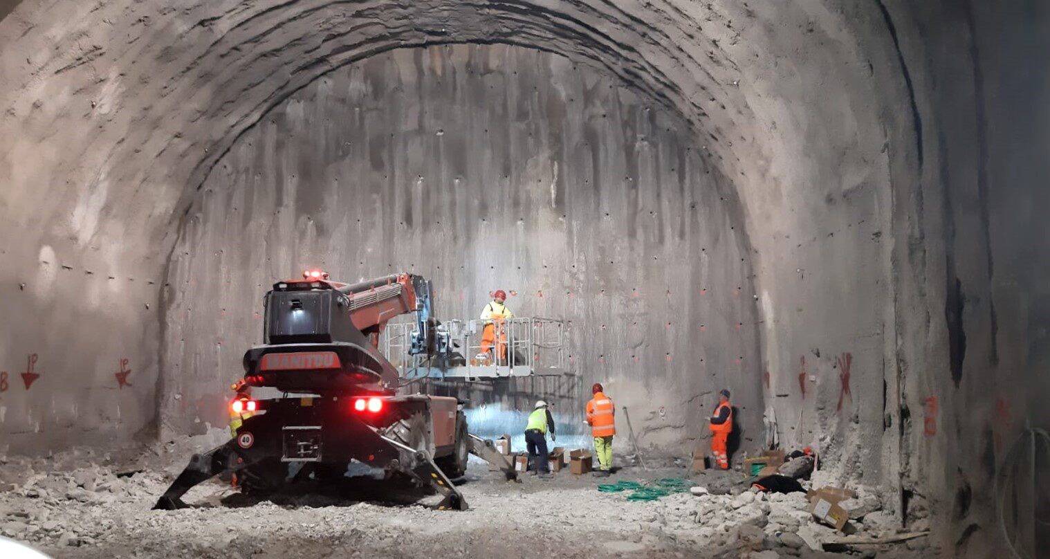 Nouveau tunnel de Tende: dix-huit mois après la tempête Alex, le percement a repris côté français aussi