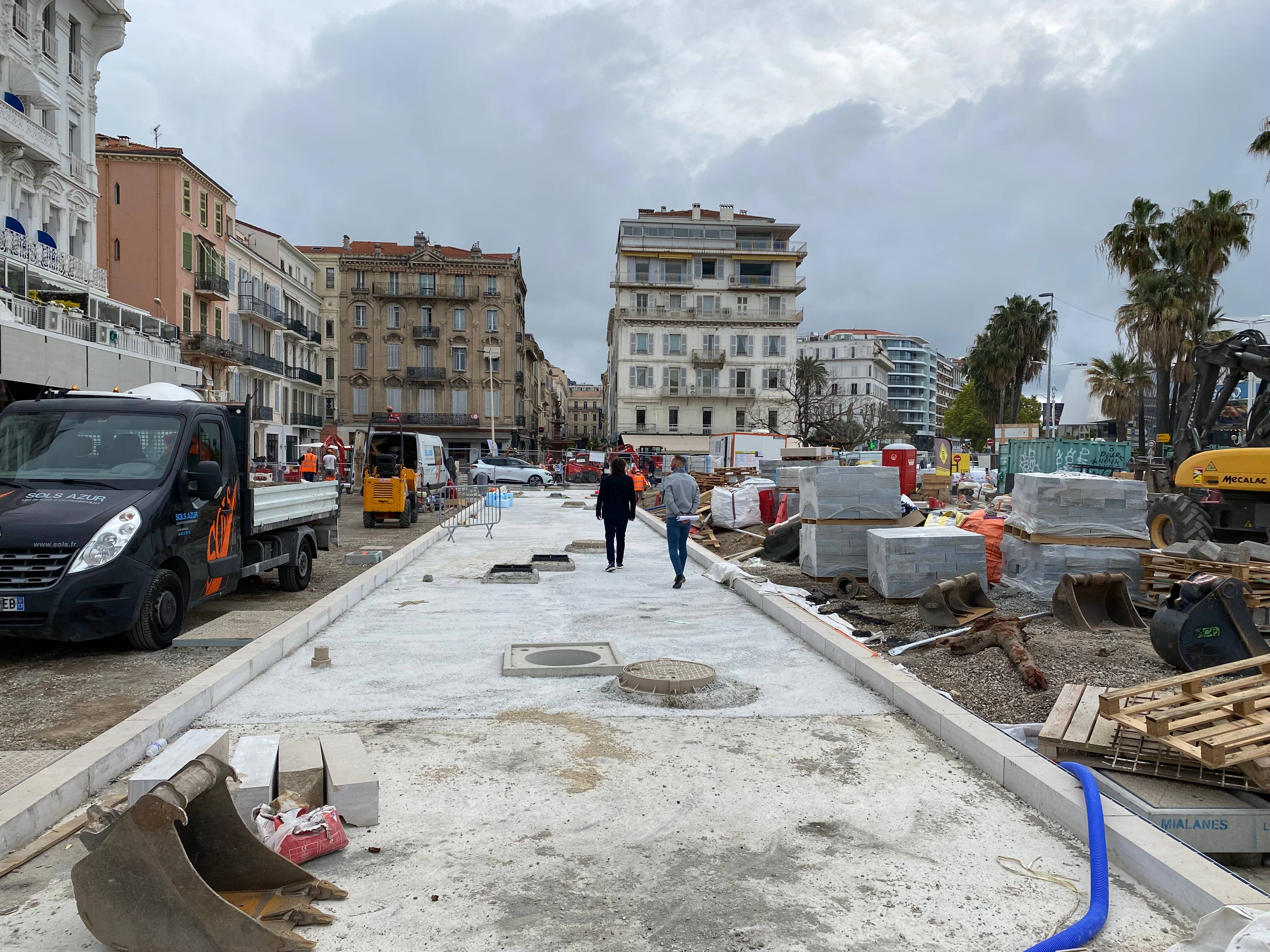 Voici ce qui sera prêt pour le Festival sur Les Allées de la Liberté à Cannes