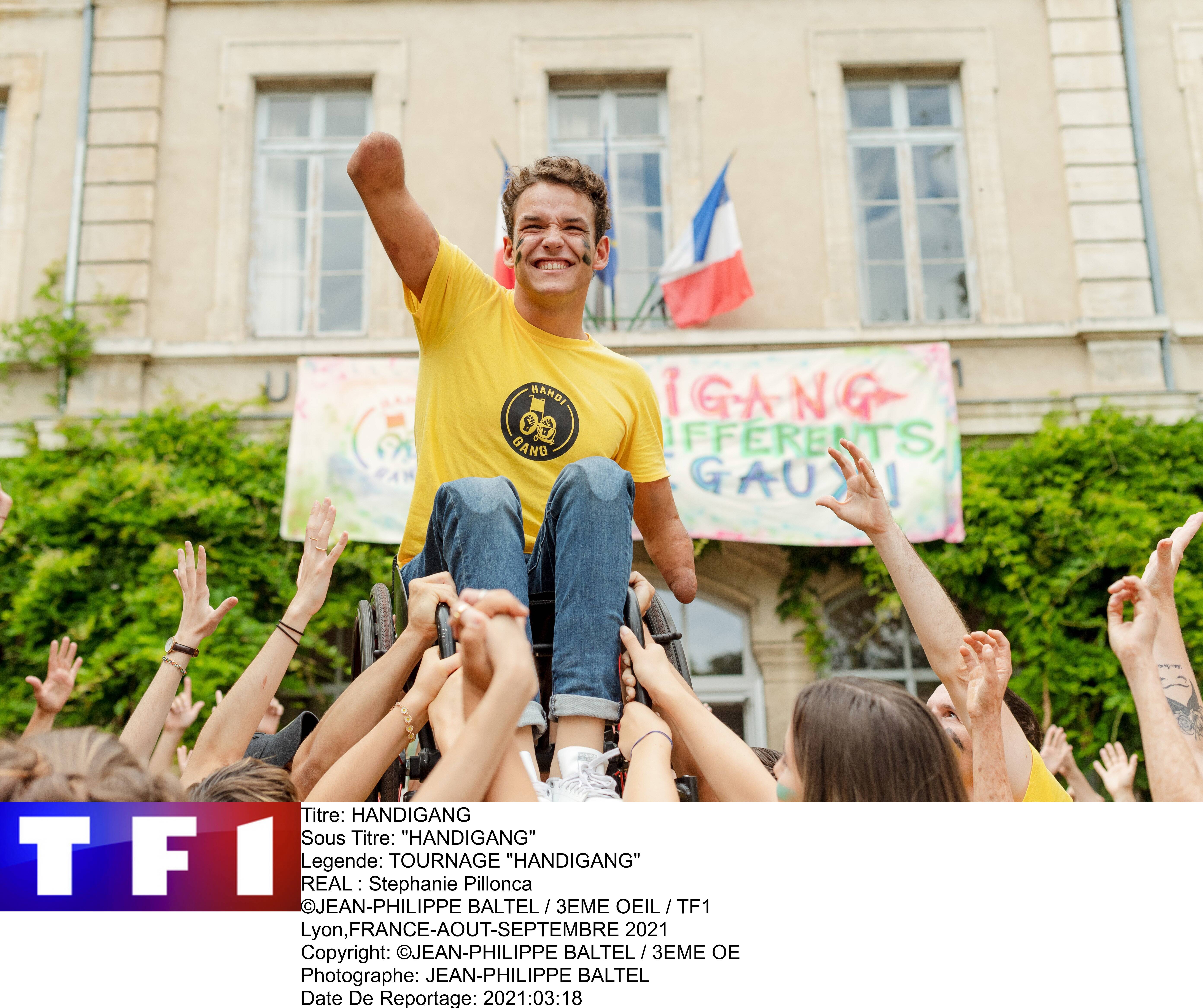 Rencontre avec le nageur paralympique, Théo Curin à l'affiche du film "Handigang"