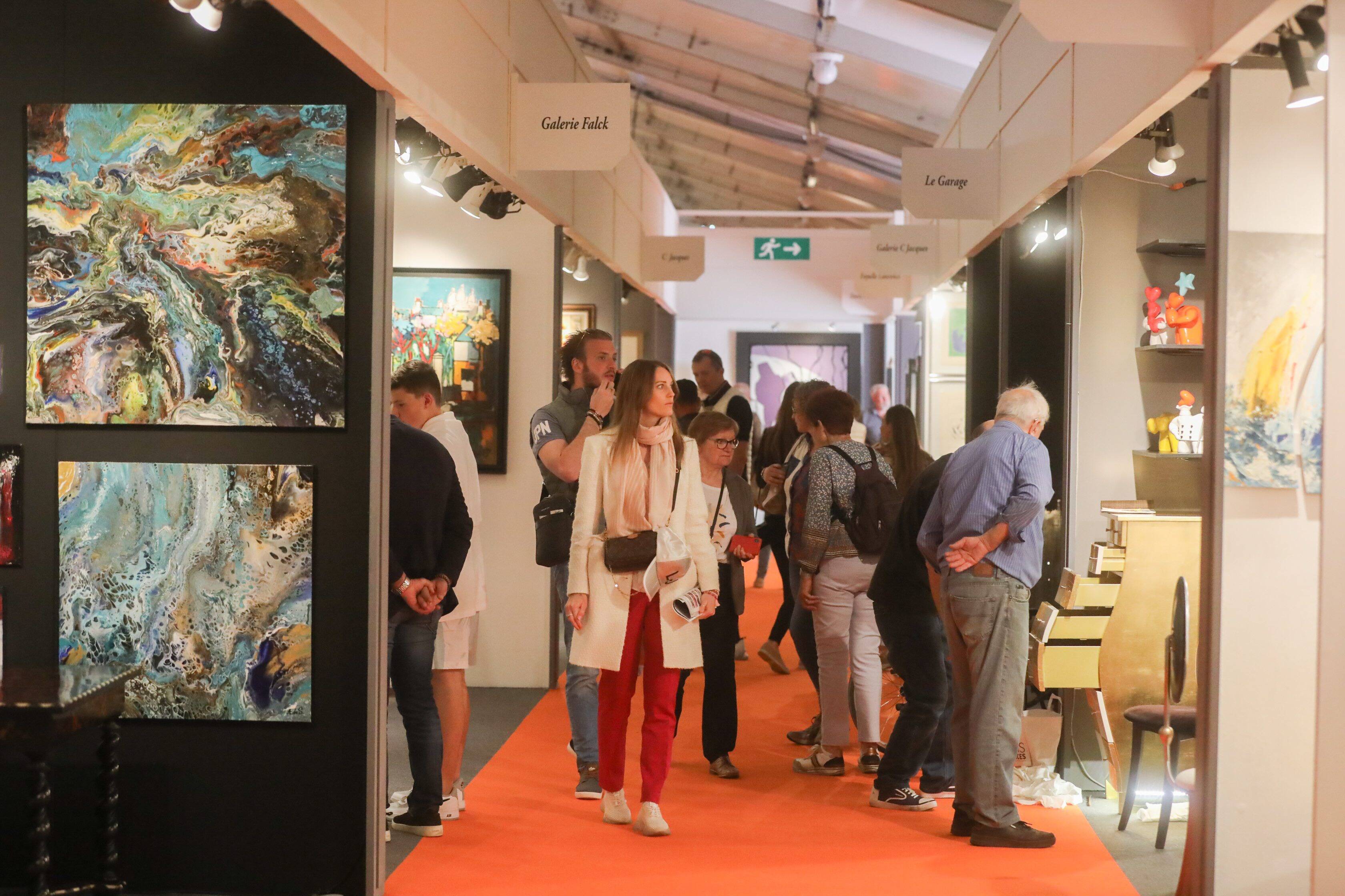 "L'Art Fair" se termine ce lundi à Antibes: malgré l'absence des touristes, de grandes oeuvres ont été vendues...