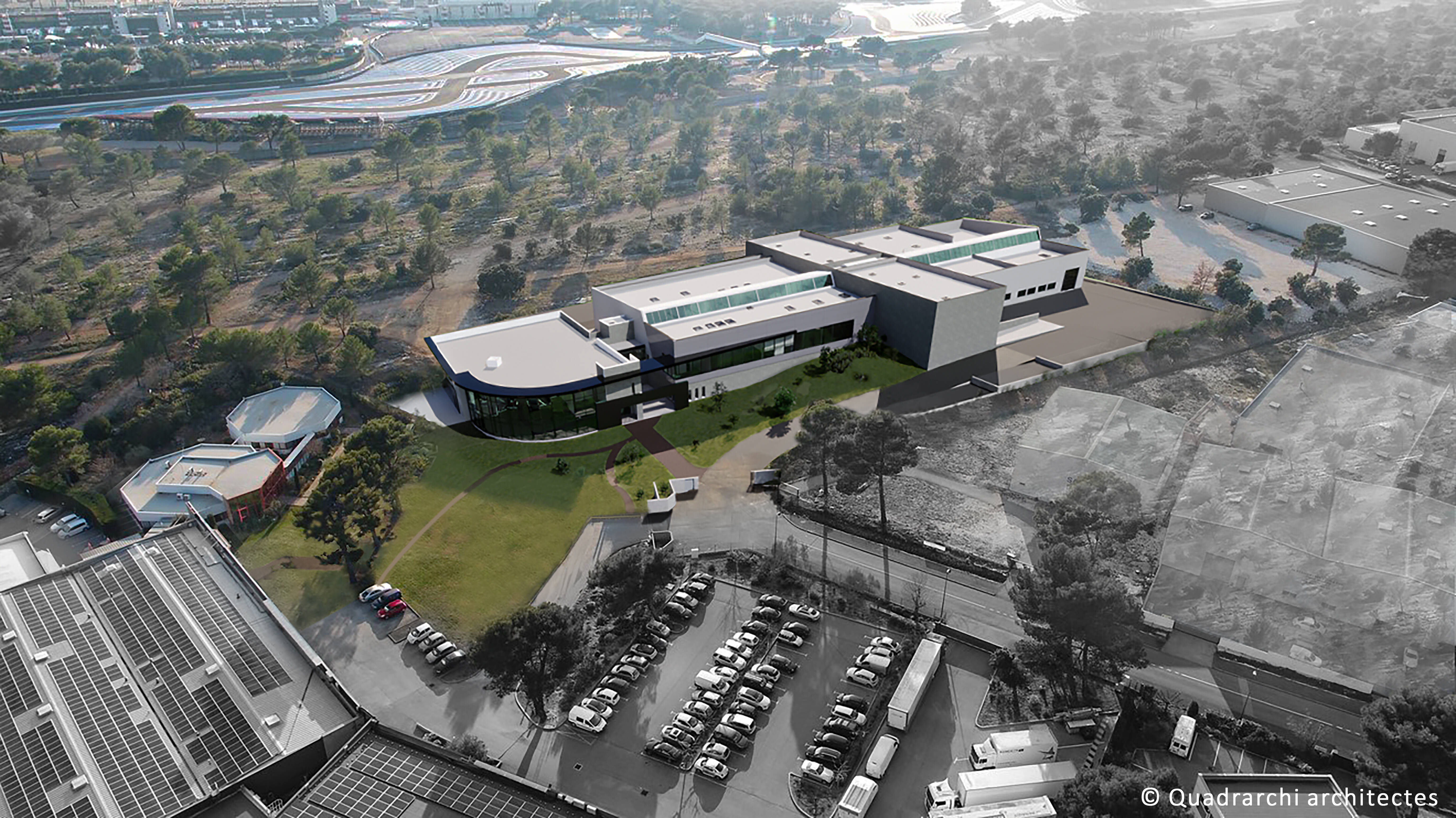 À côté du circuit Paul Ricard, le groupe Oreca négocie le "virage du demi-siècle" en construisant une nouvelle usine