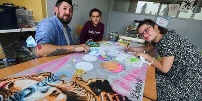 Quand le street-art donne des couleurs au handicap à Draguignan