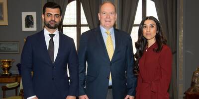 Le Prince Albert apporte tout son soutien à Nadia Murad, victime de l'Etat islamique et Prix Nobel de la paix en 2018