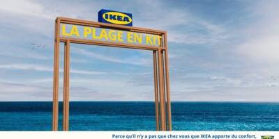 Une plage Ikea ce week-end à Nice? On vous explique le concept