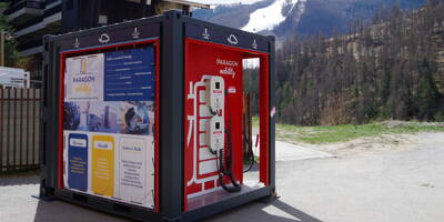 Une station de recharge rapide pour véhicules électriques à l'essai gratuitement à Saint-Etienne-de-Tinée