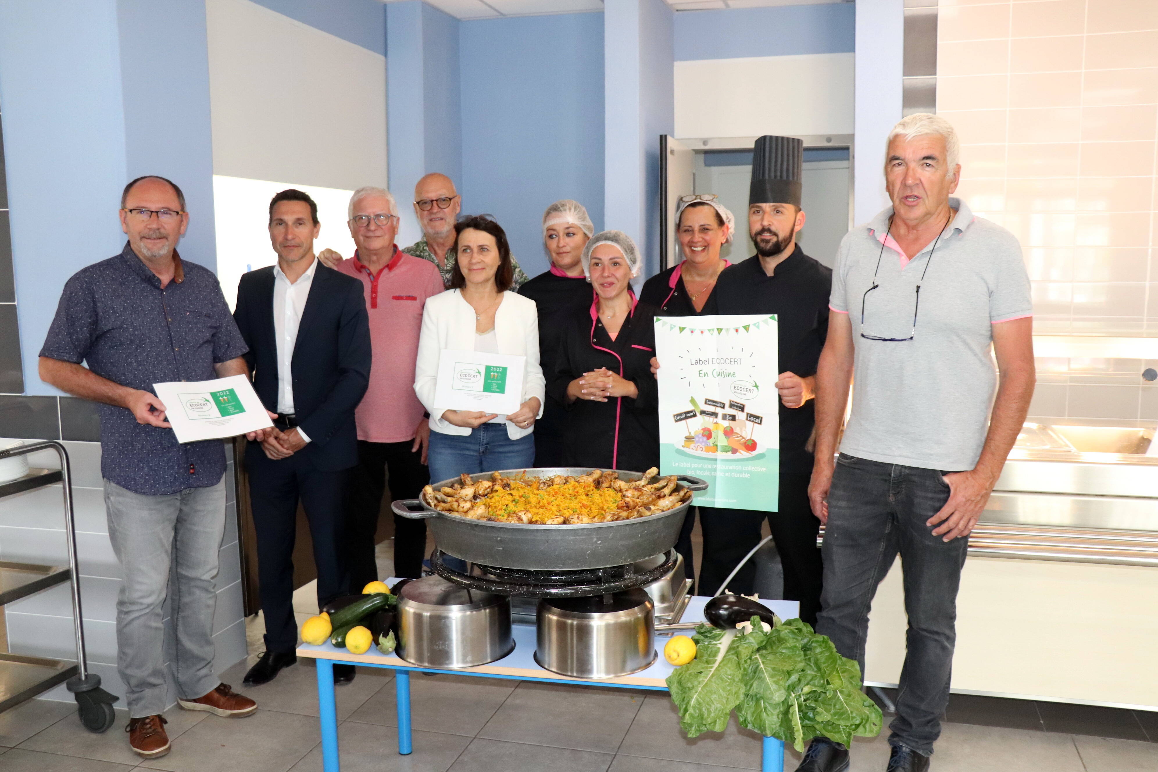 La cuisine centrale de Blausasc certifiée bio, locale et durable, le concept séduit d'autres communes des Paillons