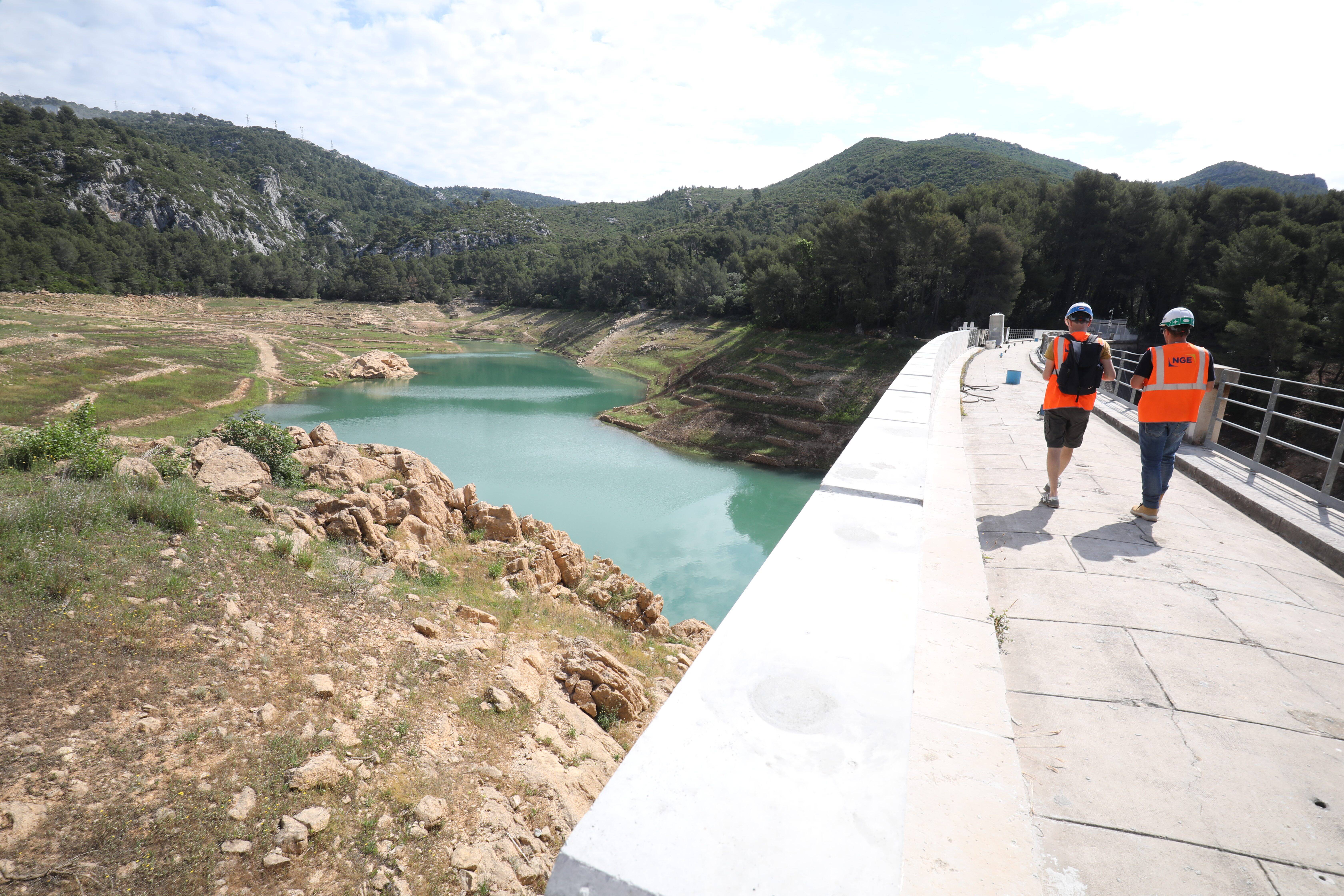 Il produit une partie de l'eau potable des Toulonnais: le barrage du Revest s'est refait une santé
