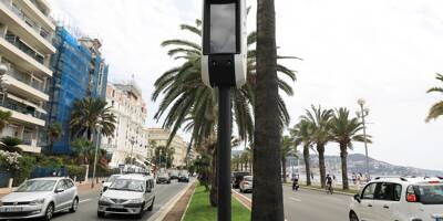 Un nouveau radar de vitesse installé sur la promenade des Anglais à Nice