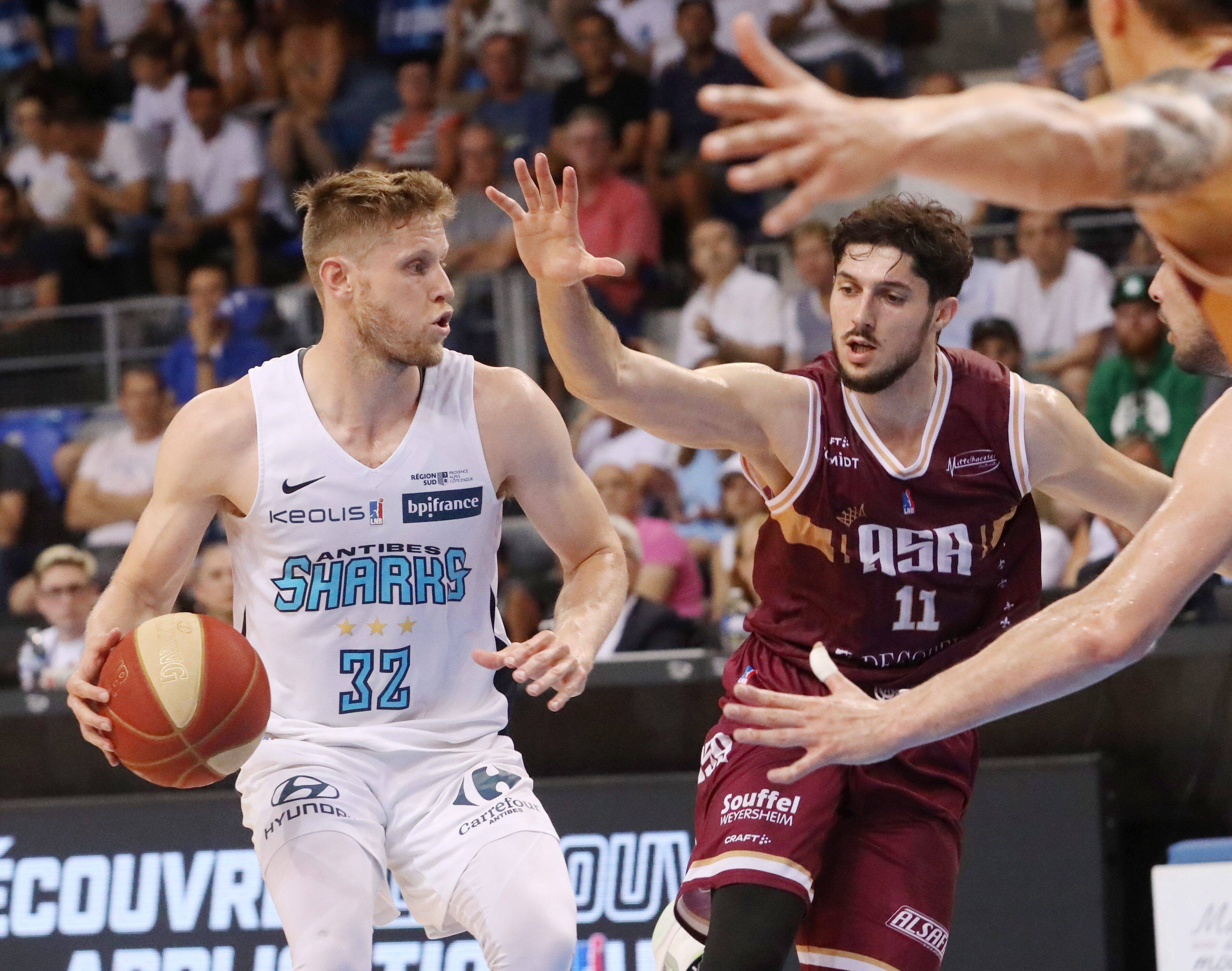 "On a trois matchs où il faudra s'arracher": les Sharks d'Antibes déterminés à l'emporter dans le le Loir-et-Cher ce mercredi soir