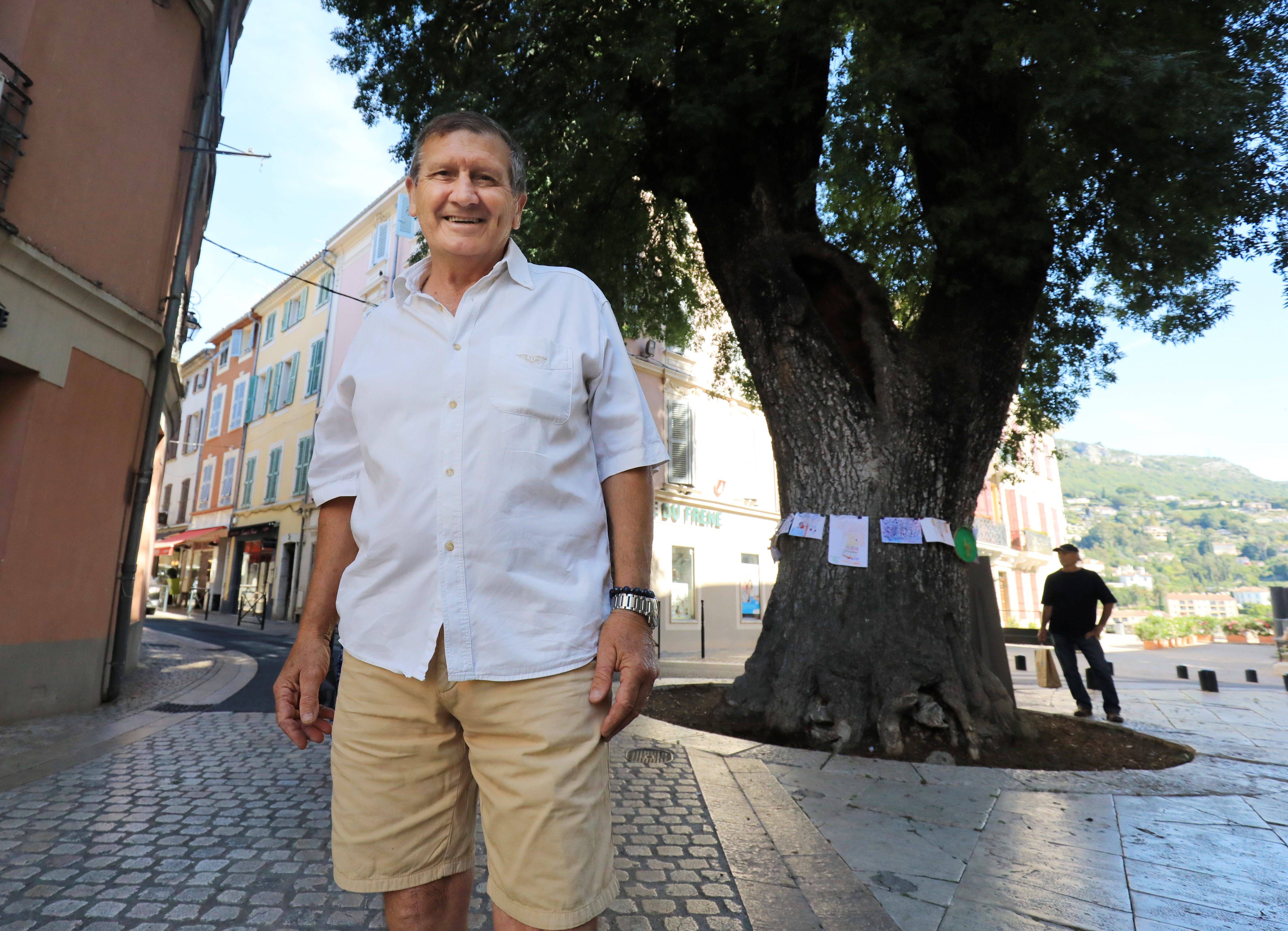 Le prix national de l'arbre de l'année, c'est lui! Qui est Horace di Maggio, ce bénévole au grand coeur à Vence?