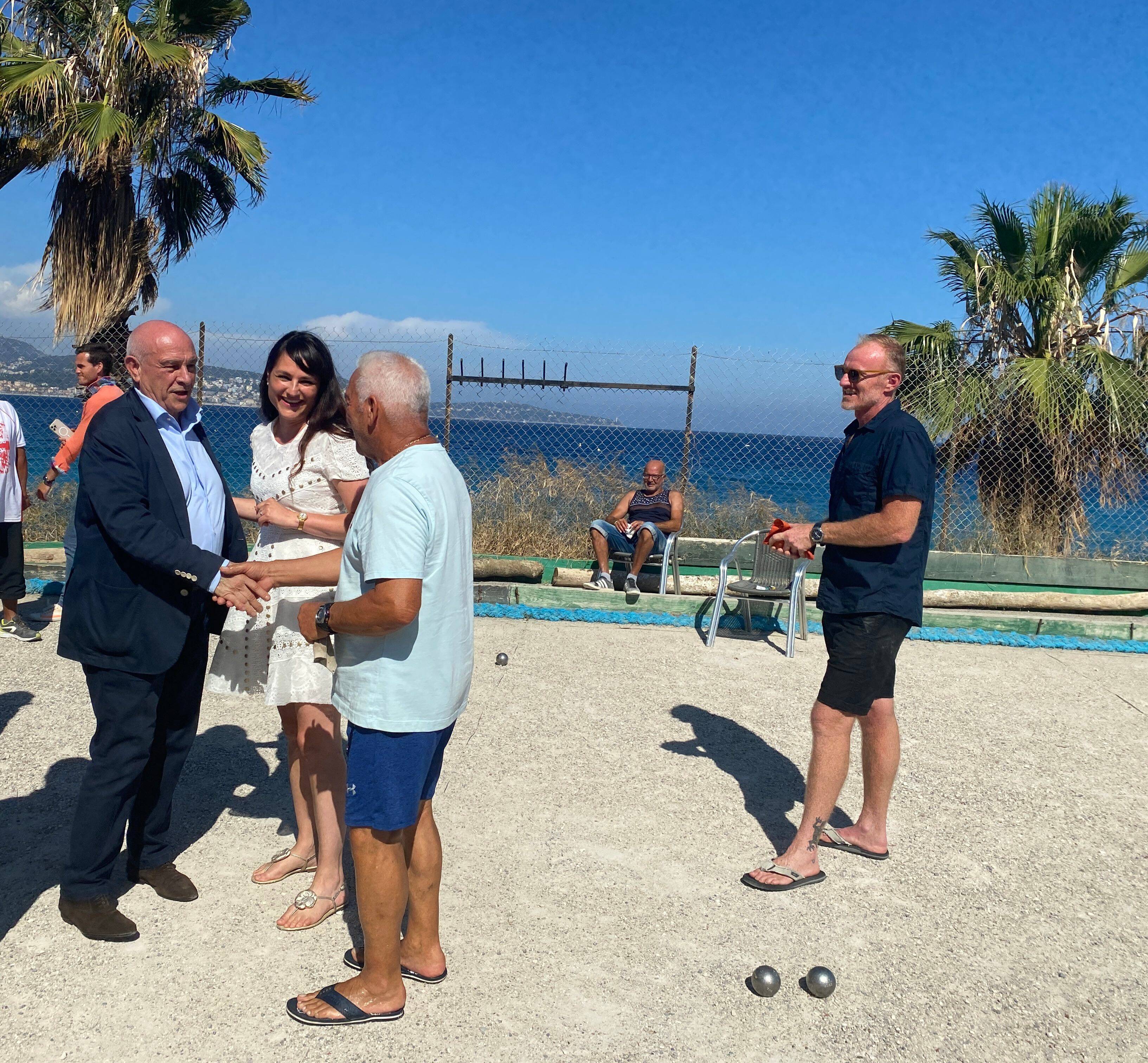 De la Vésubie à Carras, en passant par les Moulins... Christelle d'Intorni (LR) en campagne dans la 5e circonscription des Alpes-Maritimes