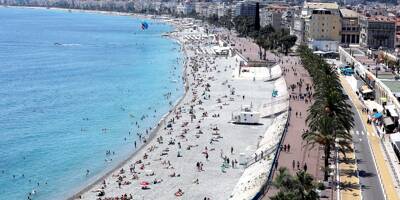 Ivre sur la plage de Nice, elle tente de fuir la police à la nage