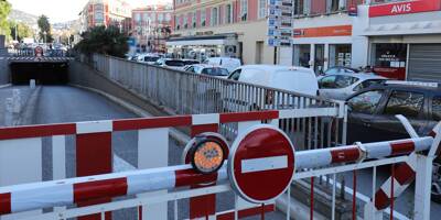 Le tunnel Liautaud à Nice obligé de fermer 2 heures à cause d'une rupture de fibre ce vendredi