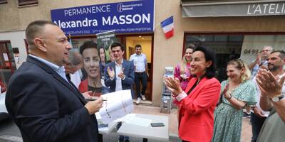 Joie, déception et règlement de compte: retour sur la première soirée des législatives dans la 4e circonscription dans les Alpes-Maritimes
