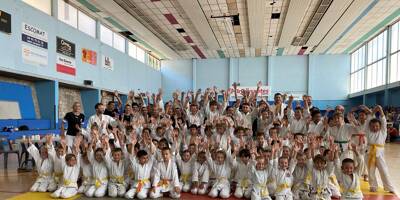 Tournoi de fin de saison au Judo Club du Plan de Grasse en présence du champion du monde de Ju Jitsu Vincent Parisi