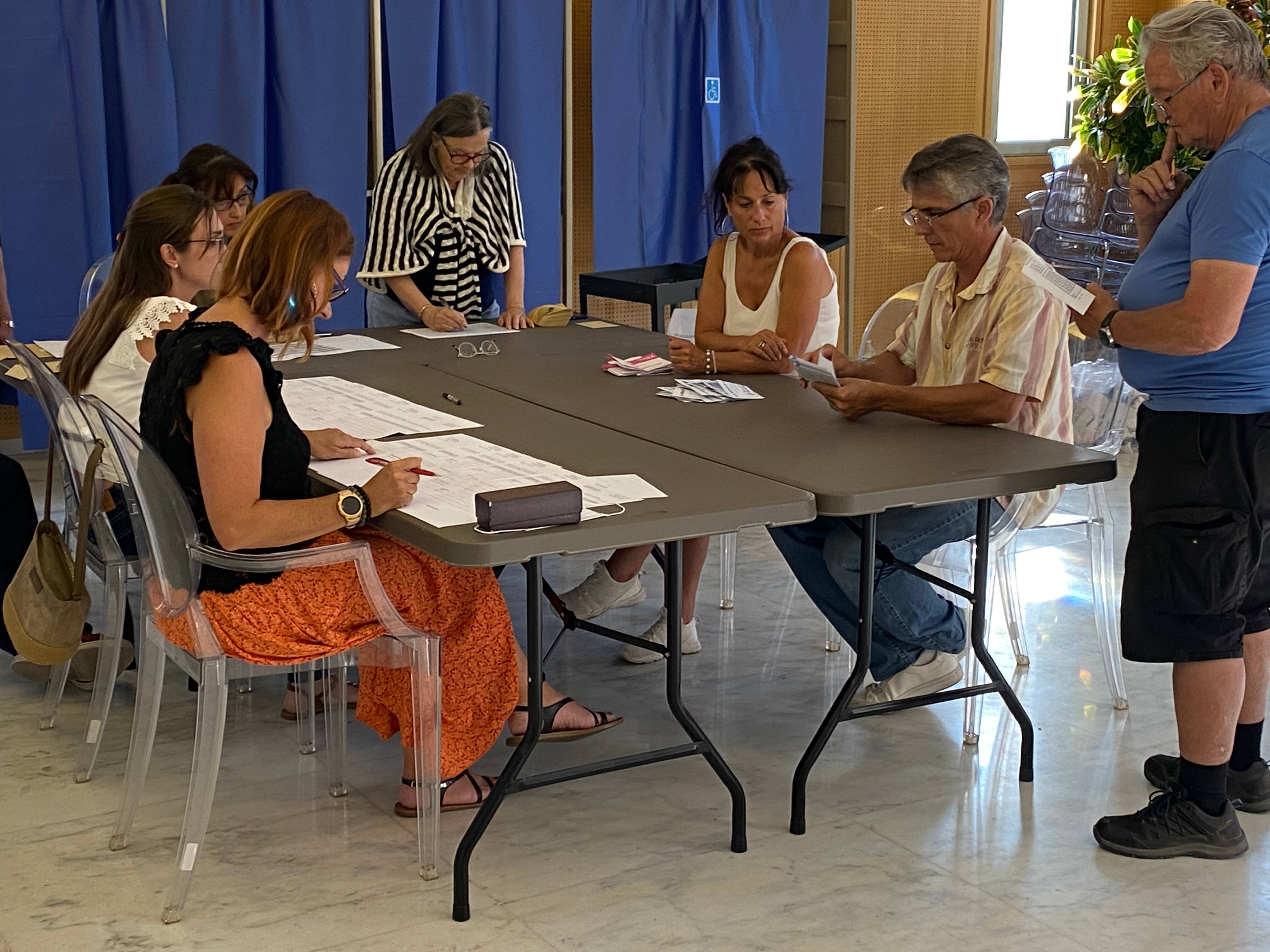 Législatives 2022 Isabelle Monfort (majorité présidentielle) en tête