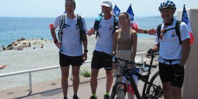 En 10 jours, ces trois policiers ont couru 700km jusqu'à Nice pour la bonne cause
