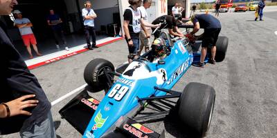 À 52 ans, le pilote Soheil Ayari coche enfin la case F1 sur la piste du Grand Prix de France Historique au Castellet