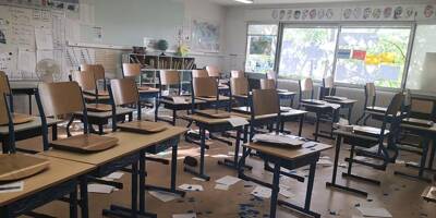 Vandalisée durant le week-end, une école de Grasse n'a pas pu accueillir les élèves ce lundi