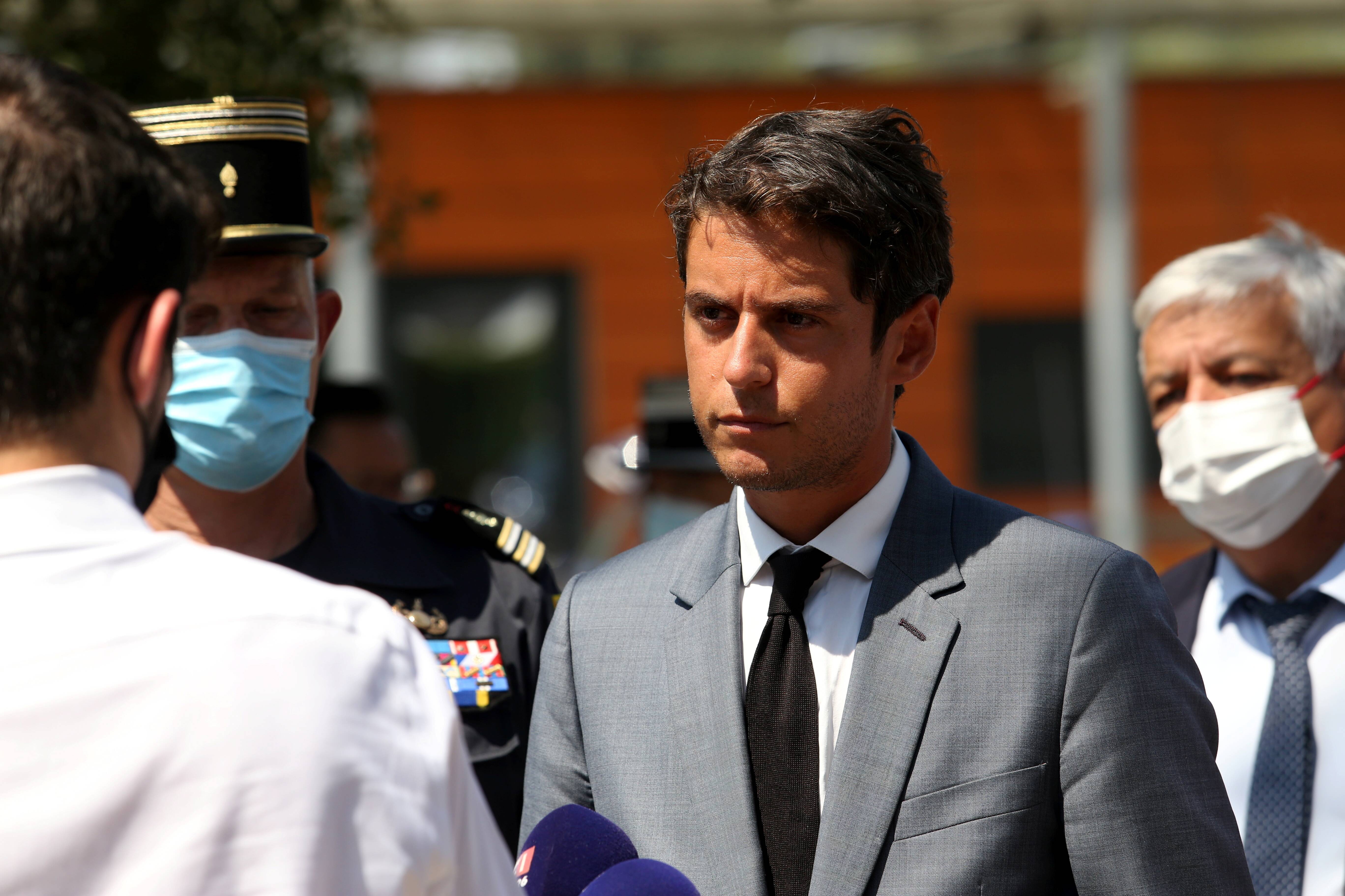 "Le temps de l'argent gratuit est fini", selon Gabriel Attal, ministre des Comptes publics en visite à Toulon jeudi