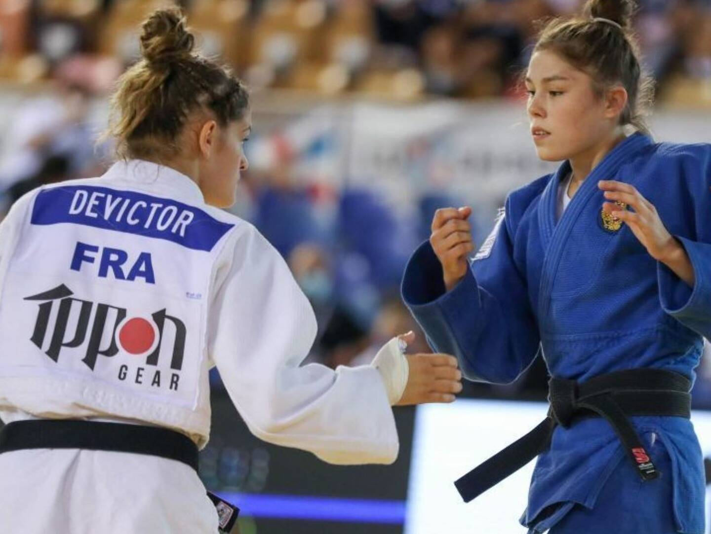 Nouveau podium international pour la judoka varoise Chloé Devictor en - 52kg.	