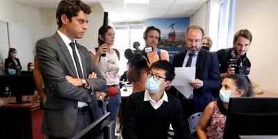 Inflation: Gabriel Attal lance un dispositif d'aide aux entreprises à Toulon