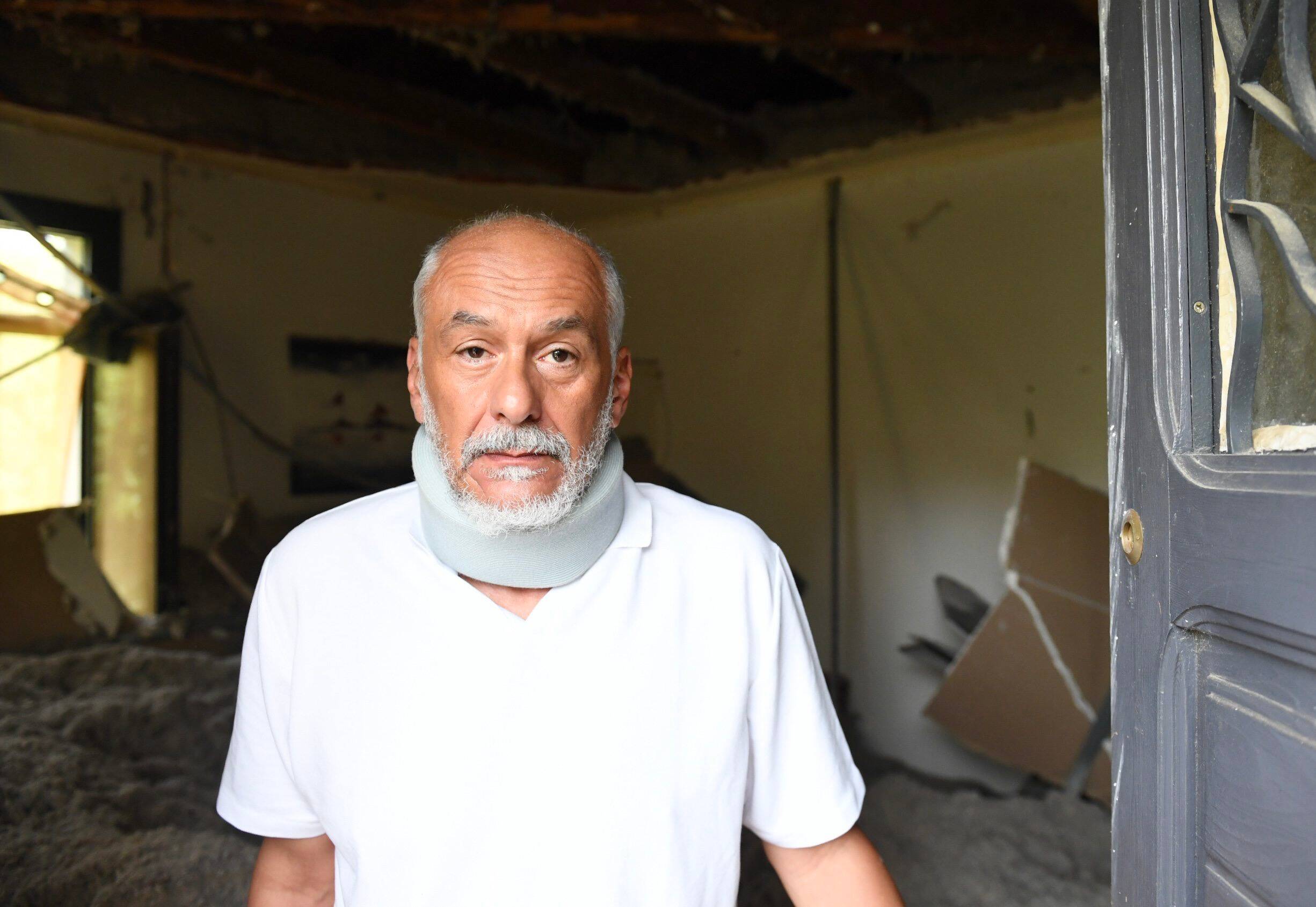 “I was thrown to the window”: the roof of his house collapses on his head as he had just returned home to Toulon